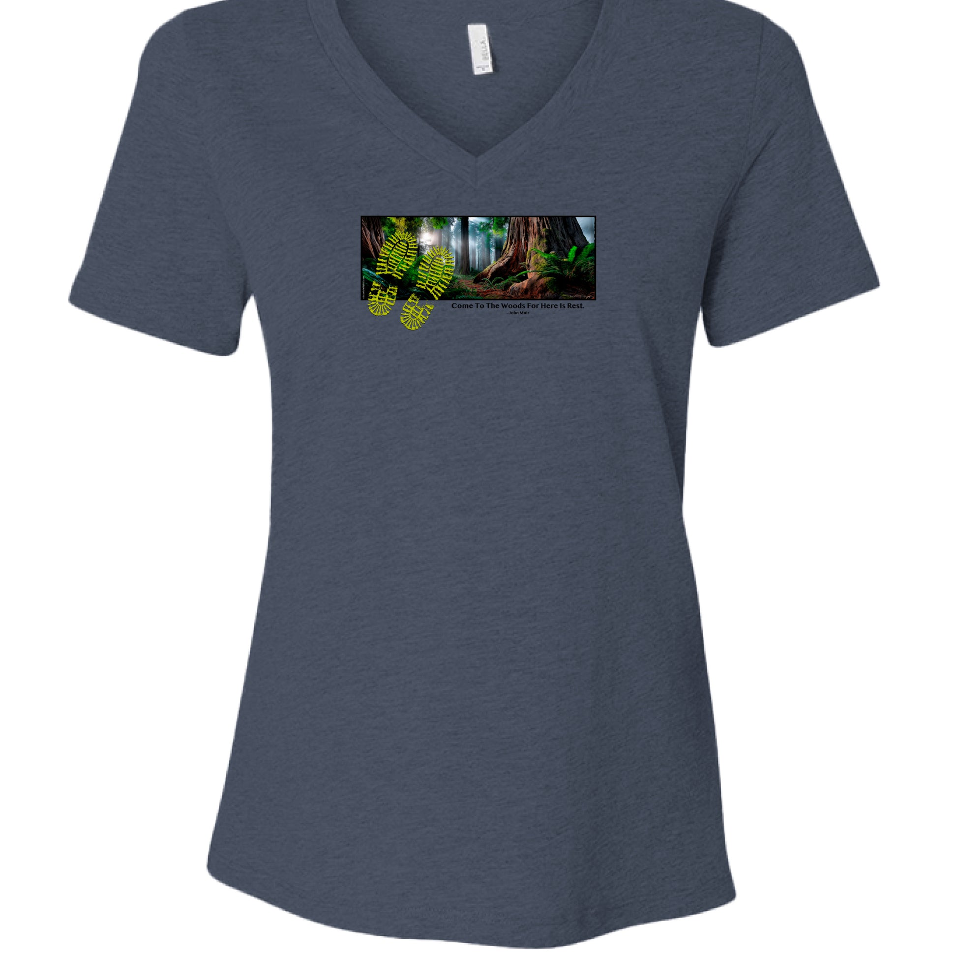 Heather Navy - FRONT