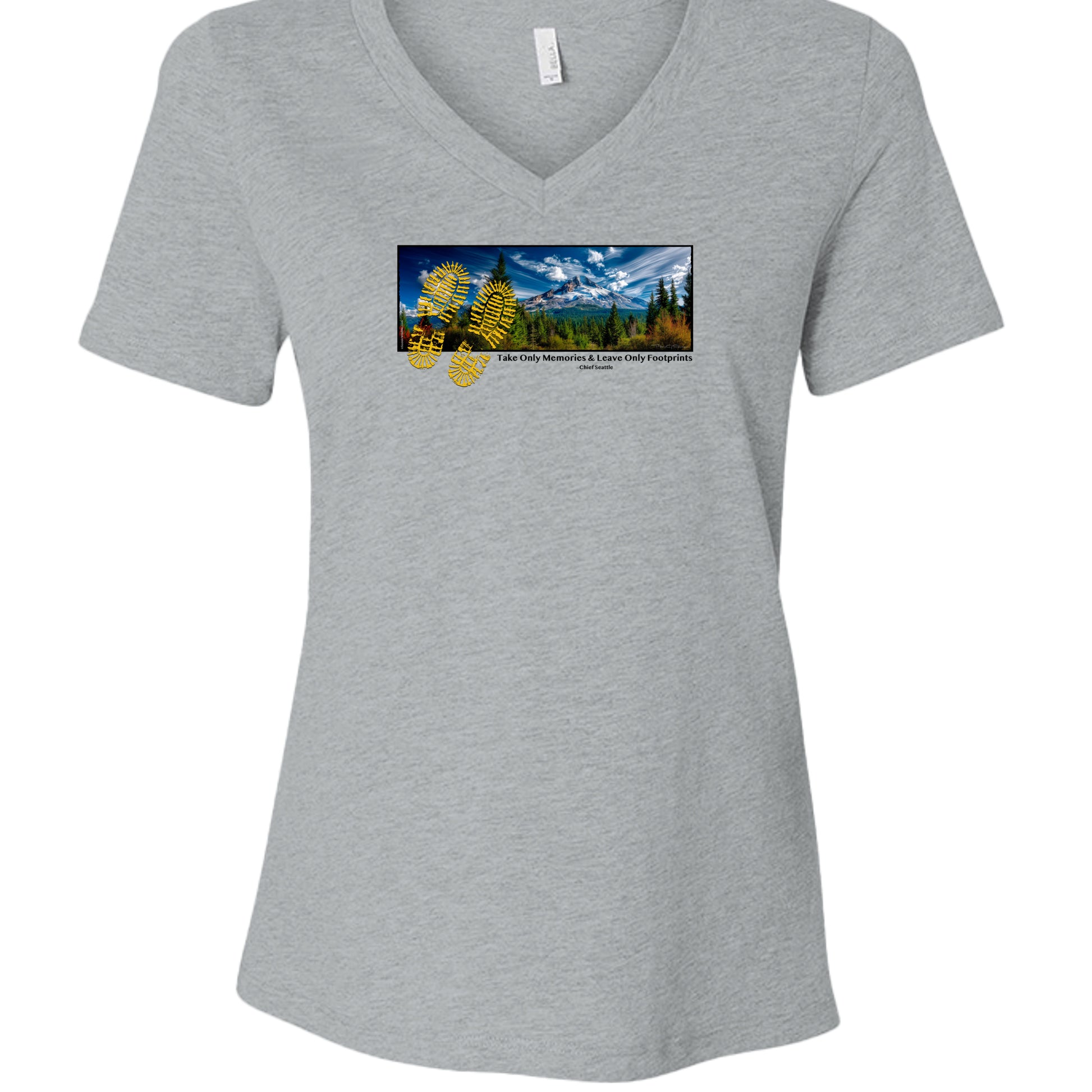 Athletic Heather - 6405CVC - FRONT