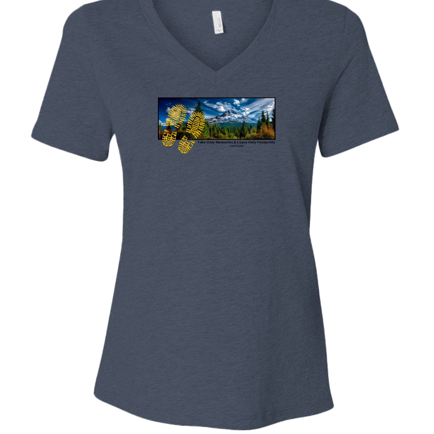 Heather Navy - FRONT
