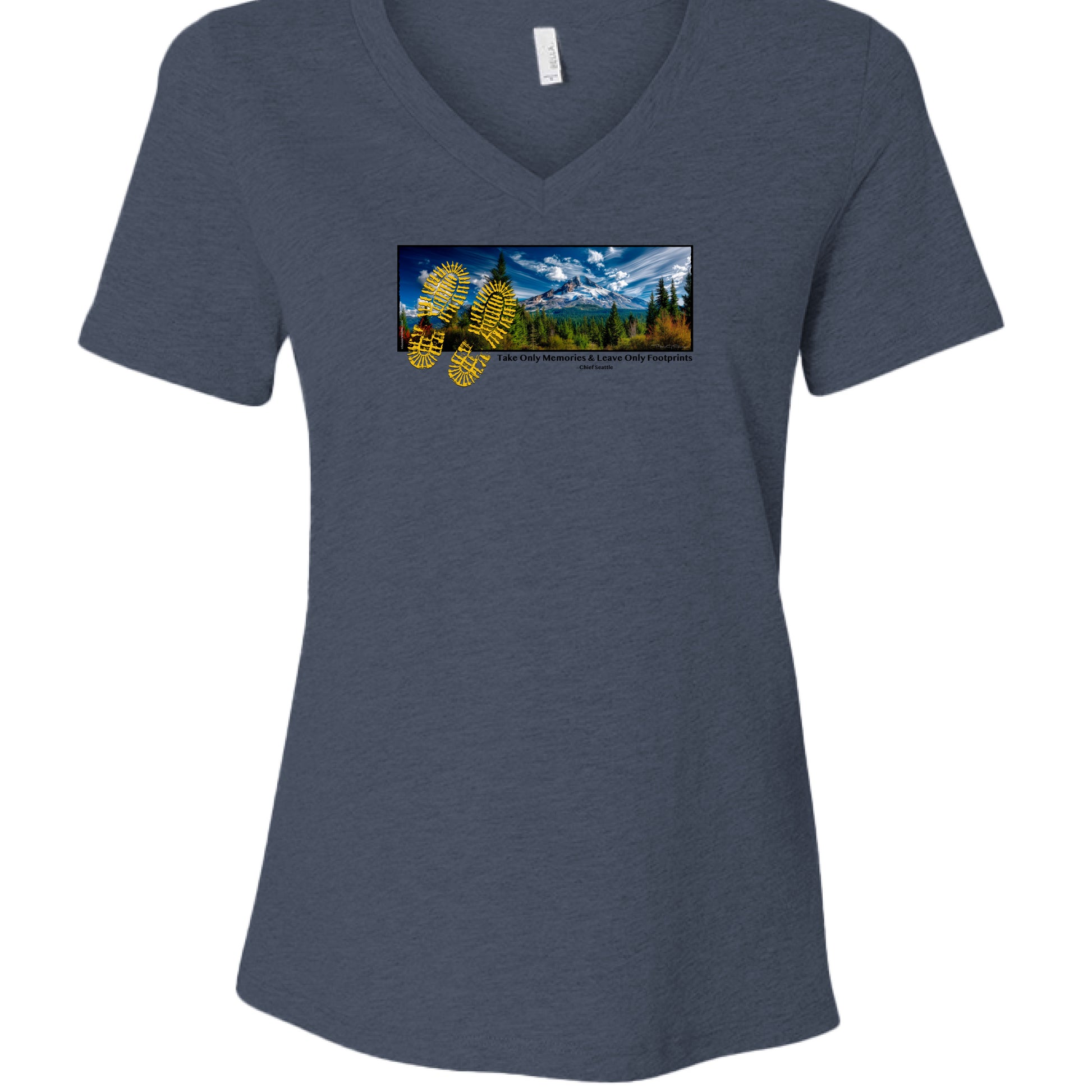Heather Navy - FRONT