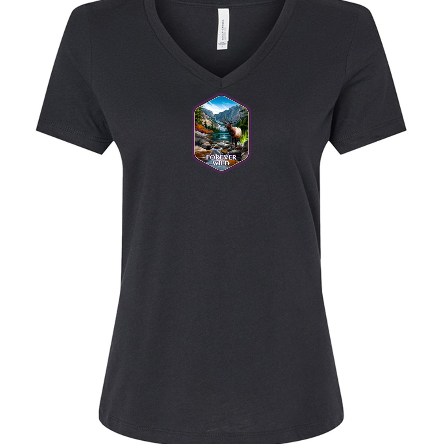 Solid Black Blend - 6405CVC - FRONT