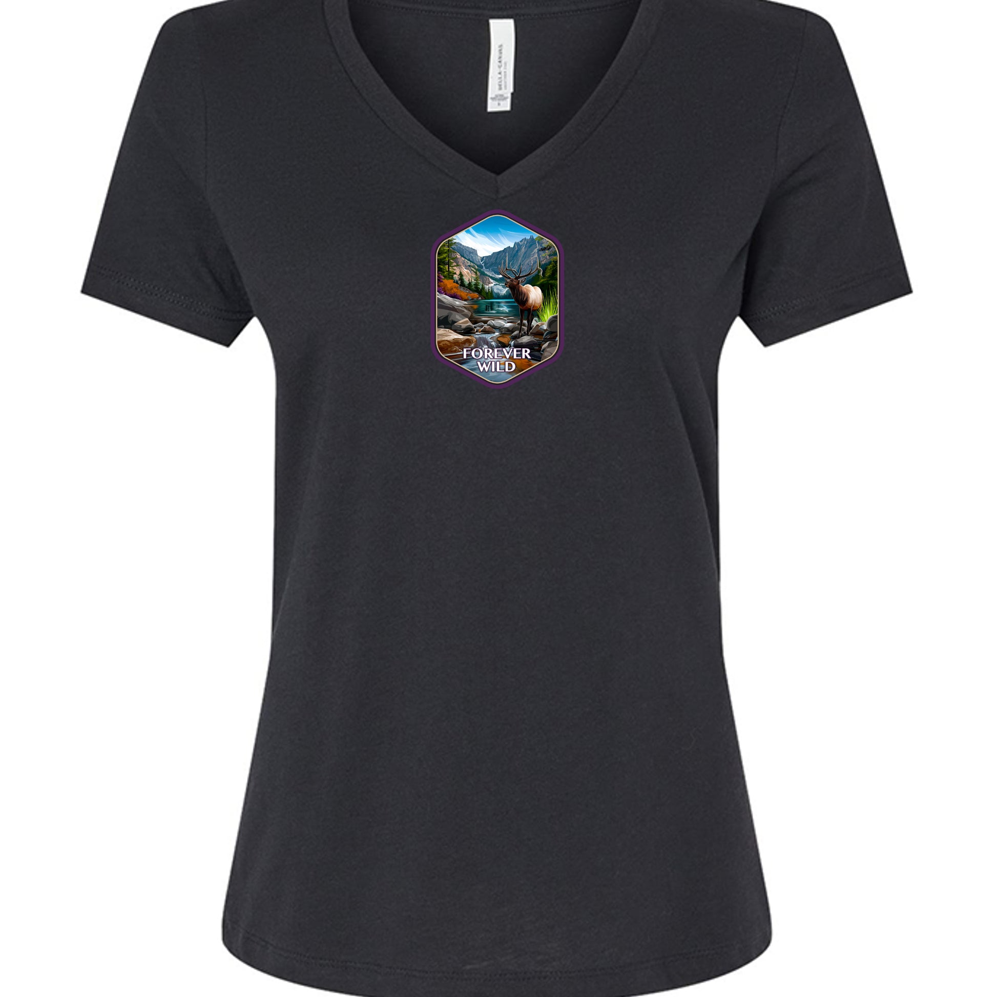 Solid Black Blend - 6405CVC - FRONT