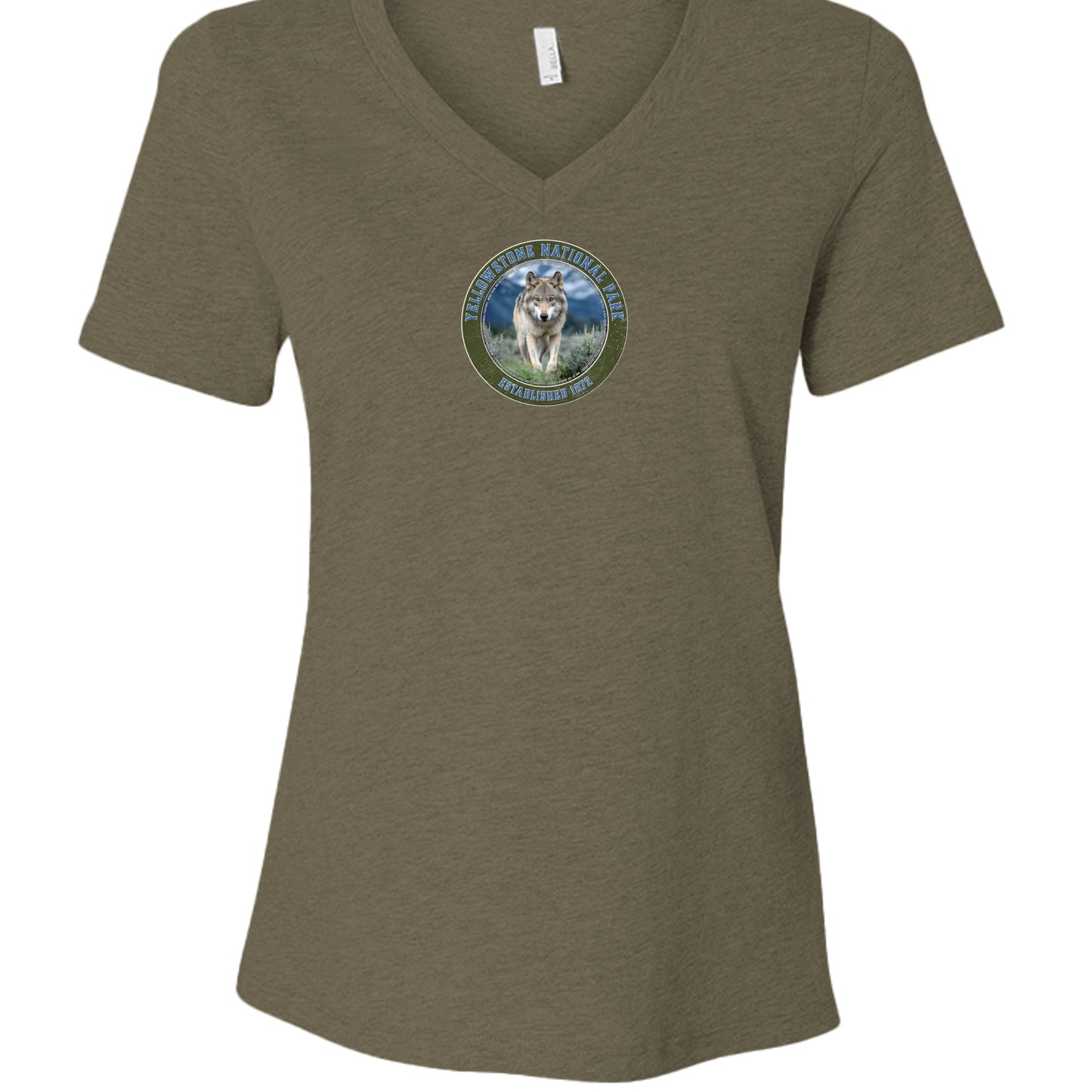 Heather Olive - 6405CVC - FRONT