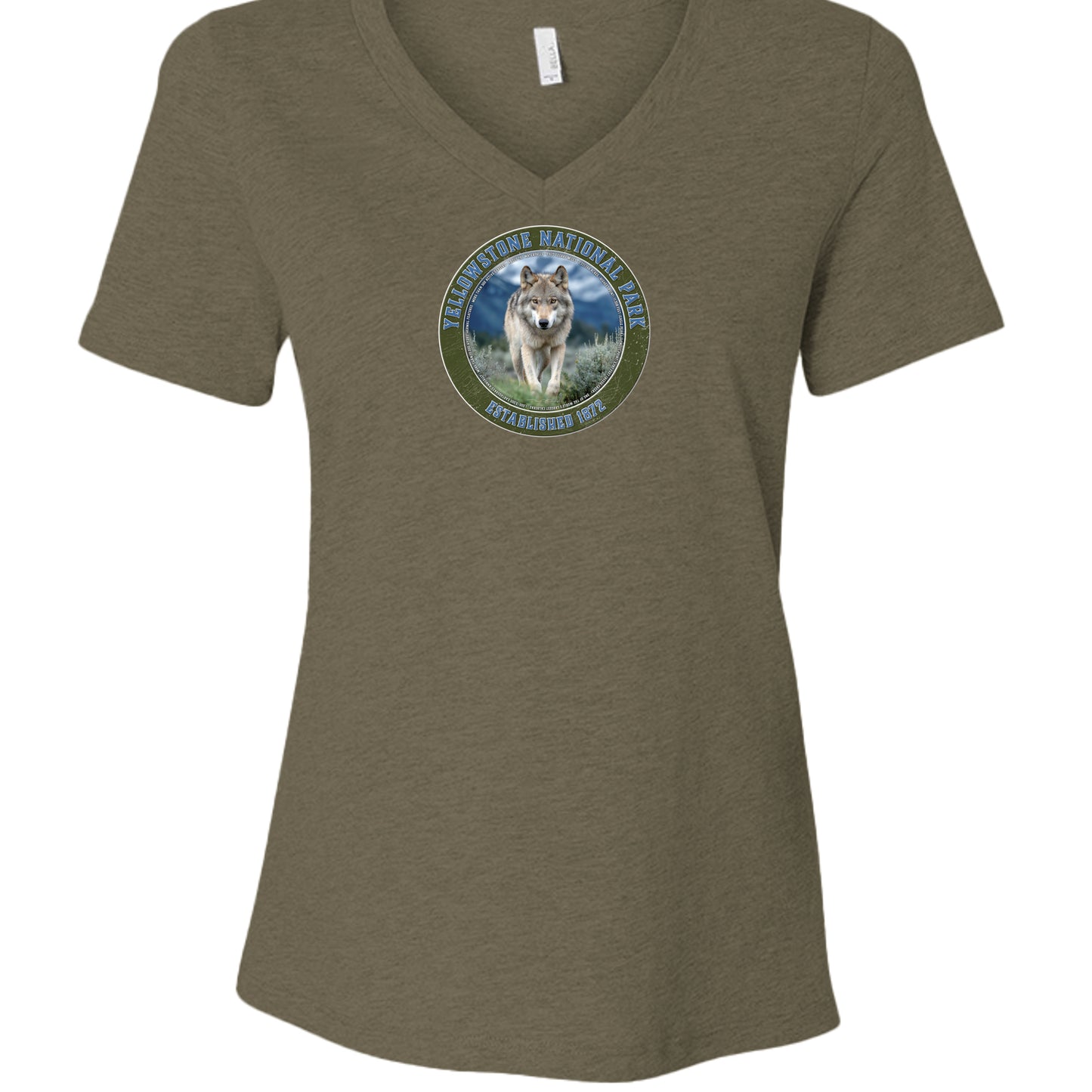 Heather Olive - 6405CVC - FRONT