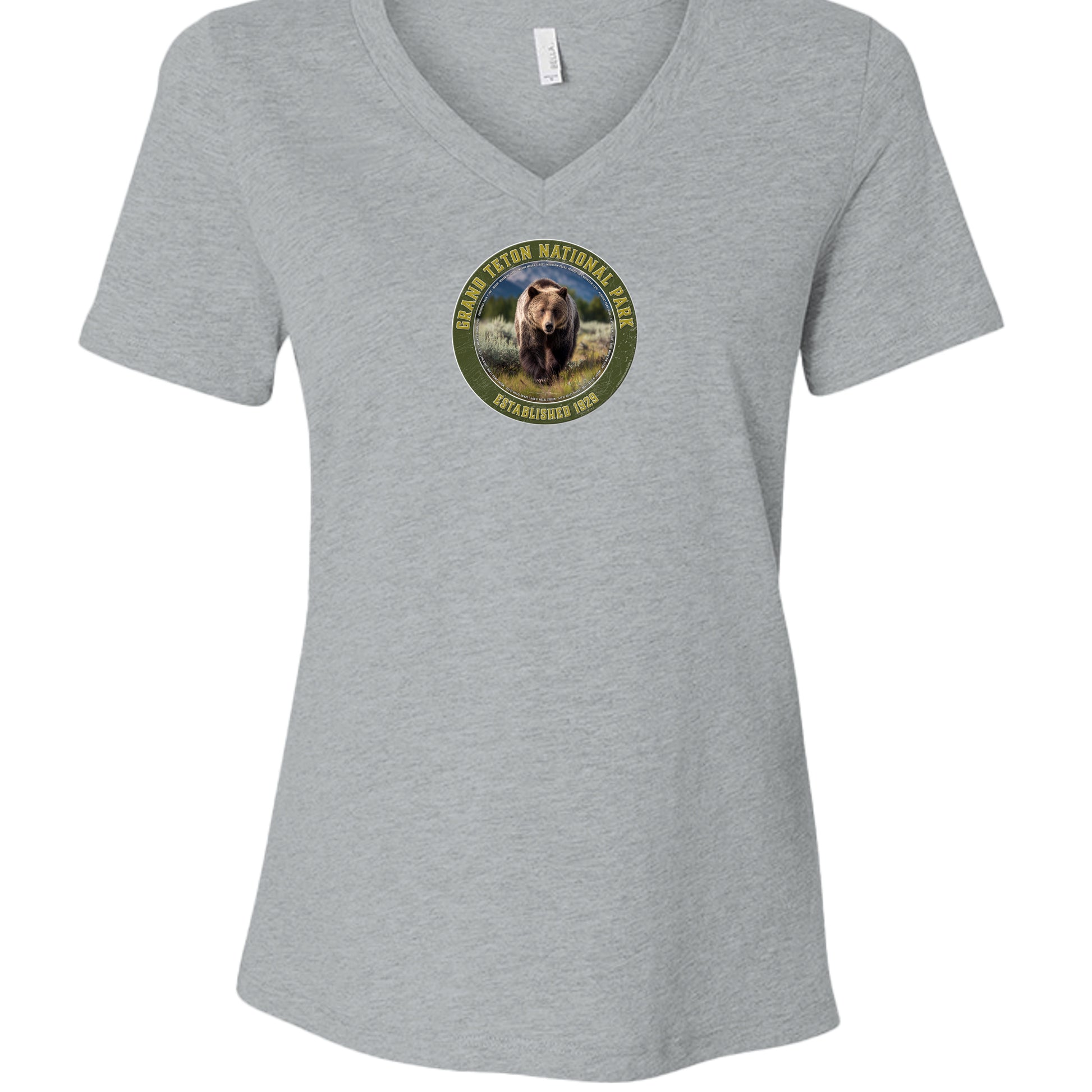 Athletic Heather - 6405CVC - FRONT