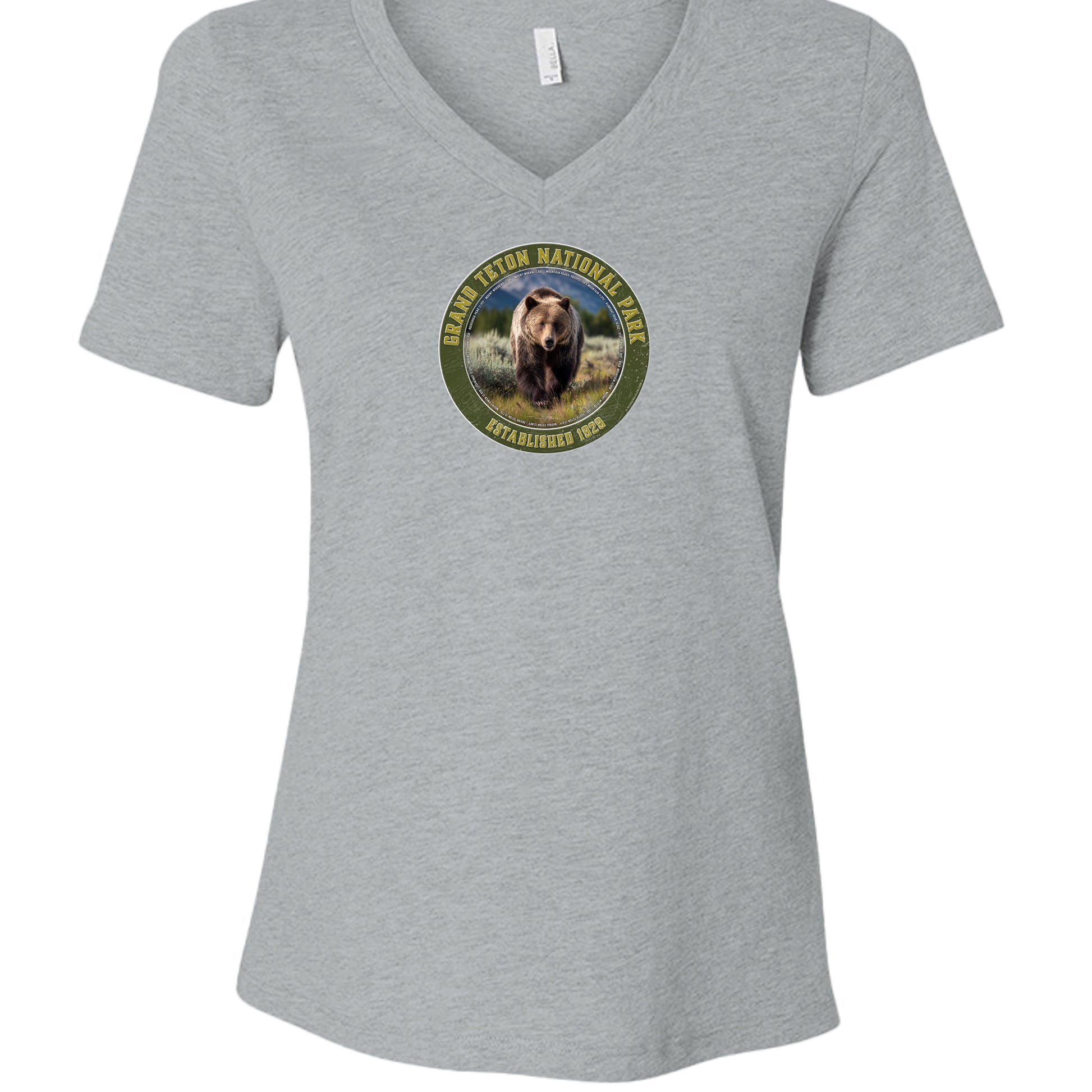 Athletic Heather - 6405CVC - FRONT