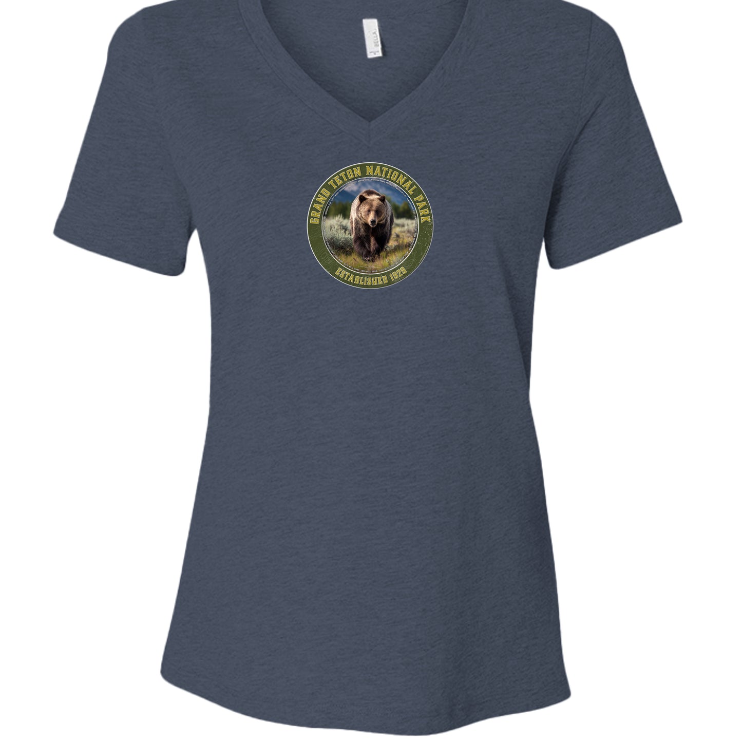 Heather Navy - 6405CVC - FRONT