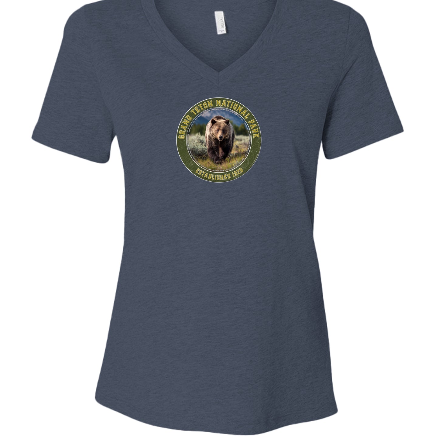 Heather Navy - 6405CVC - FRONT