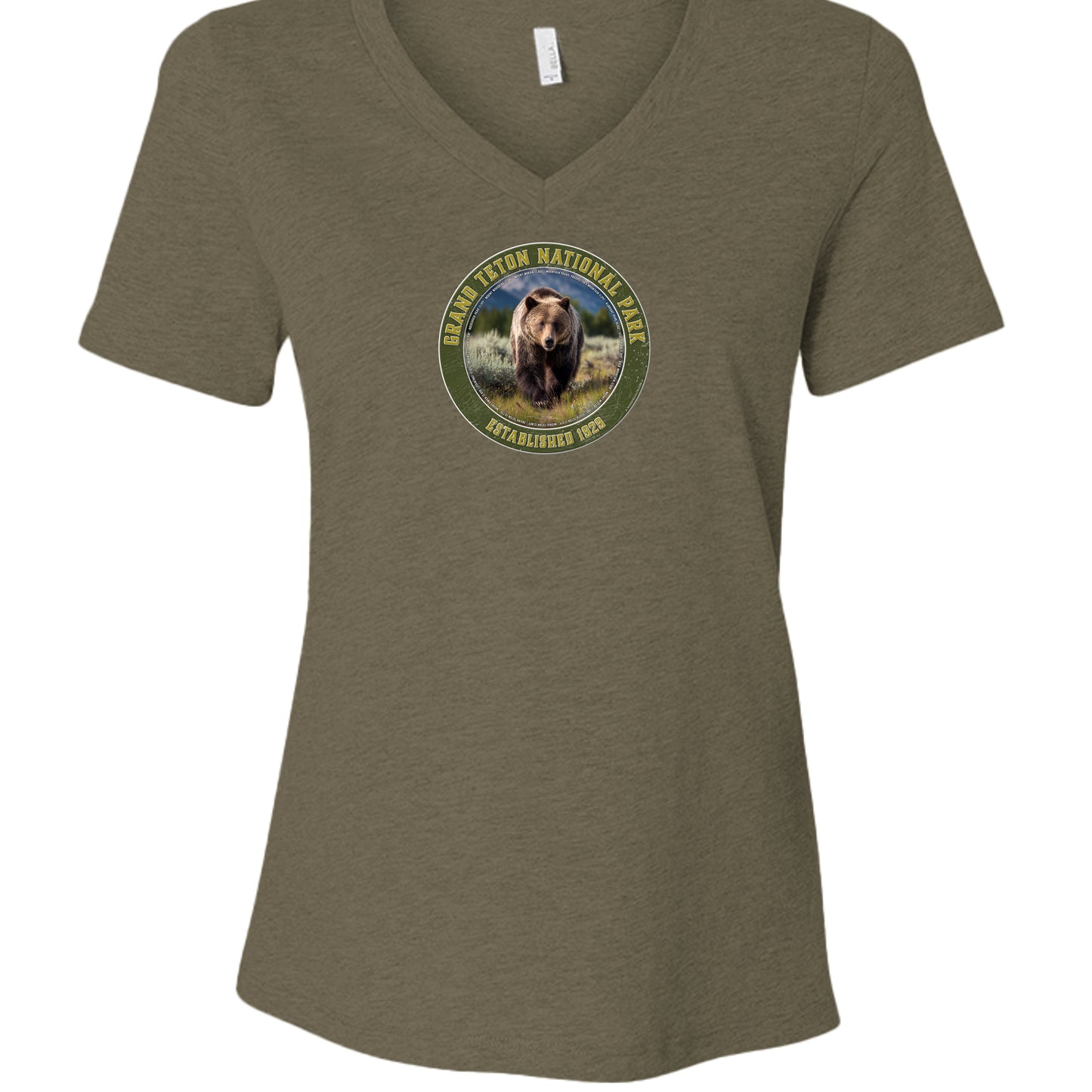 Heather Olive - 6405CVC - FRONT