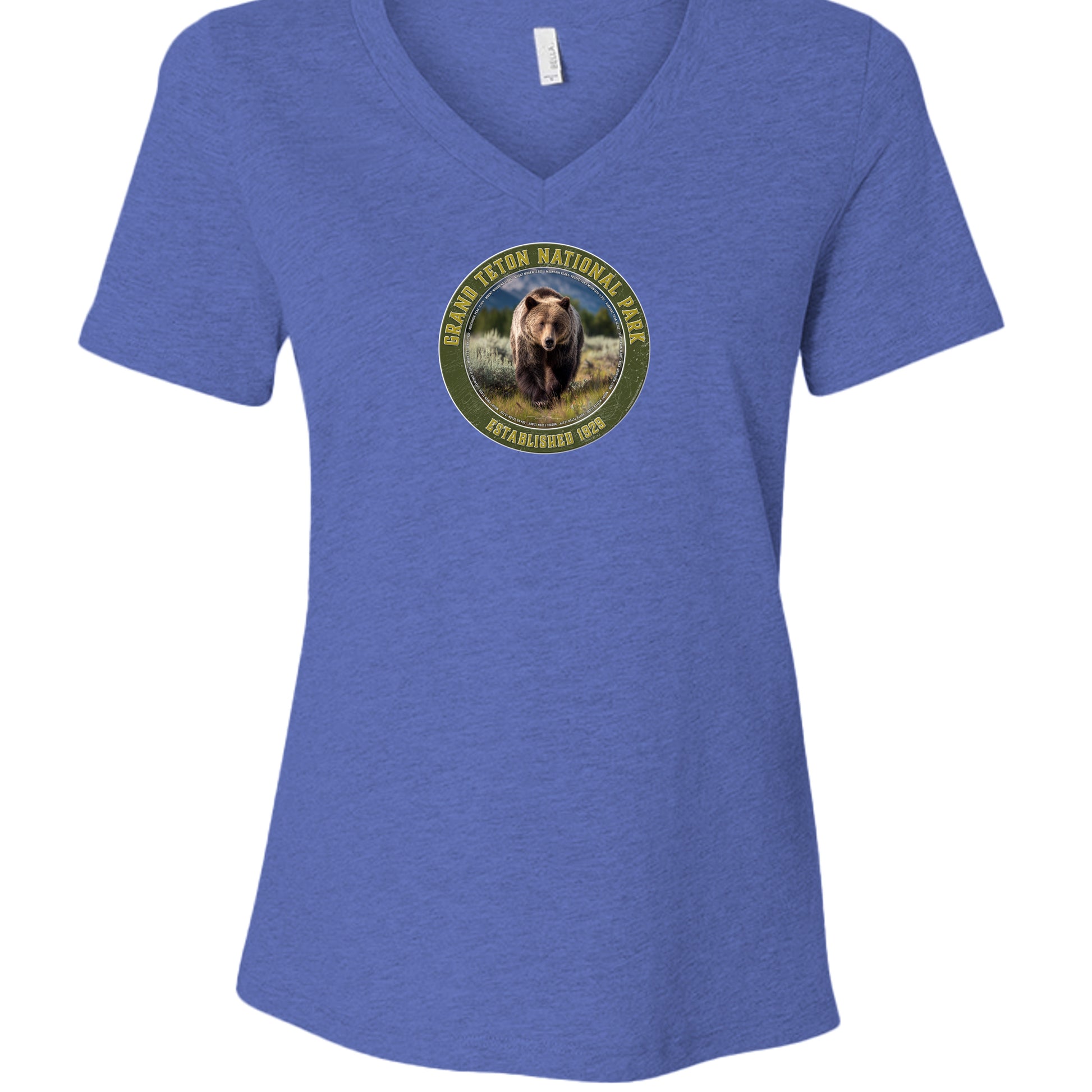 Heather True Royal - 6405CVC - FRONT