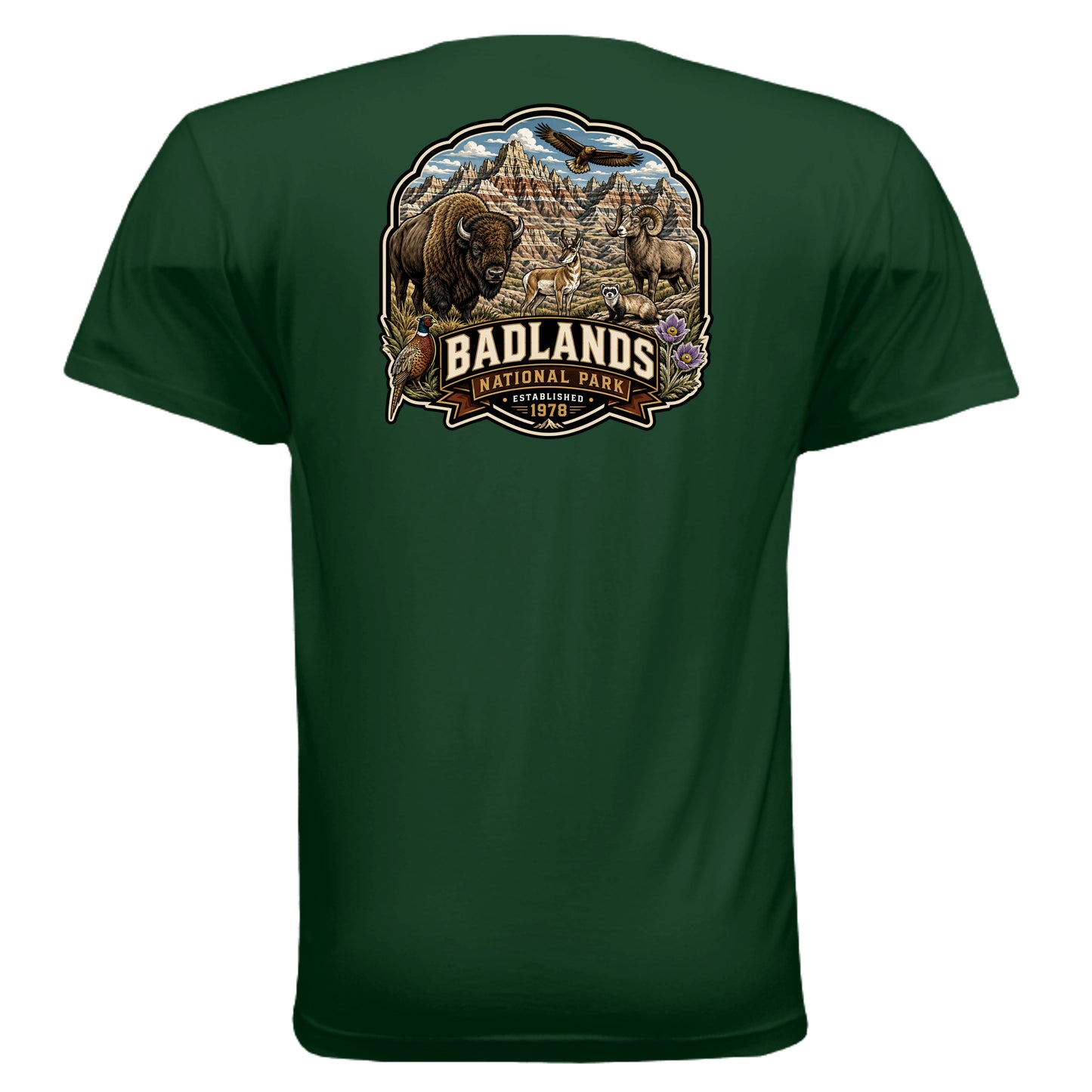 FOREST GREEN - 3600 - BACK