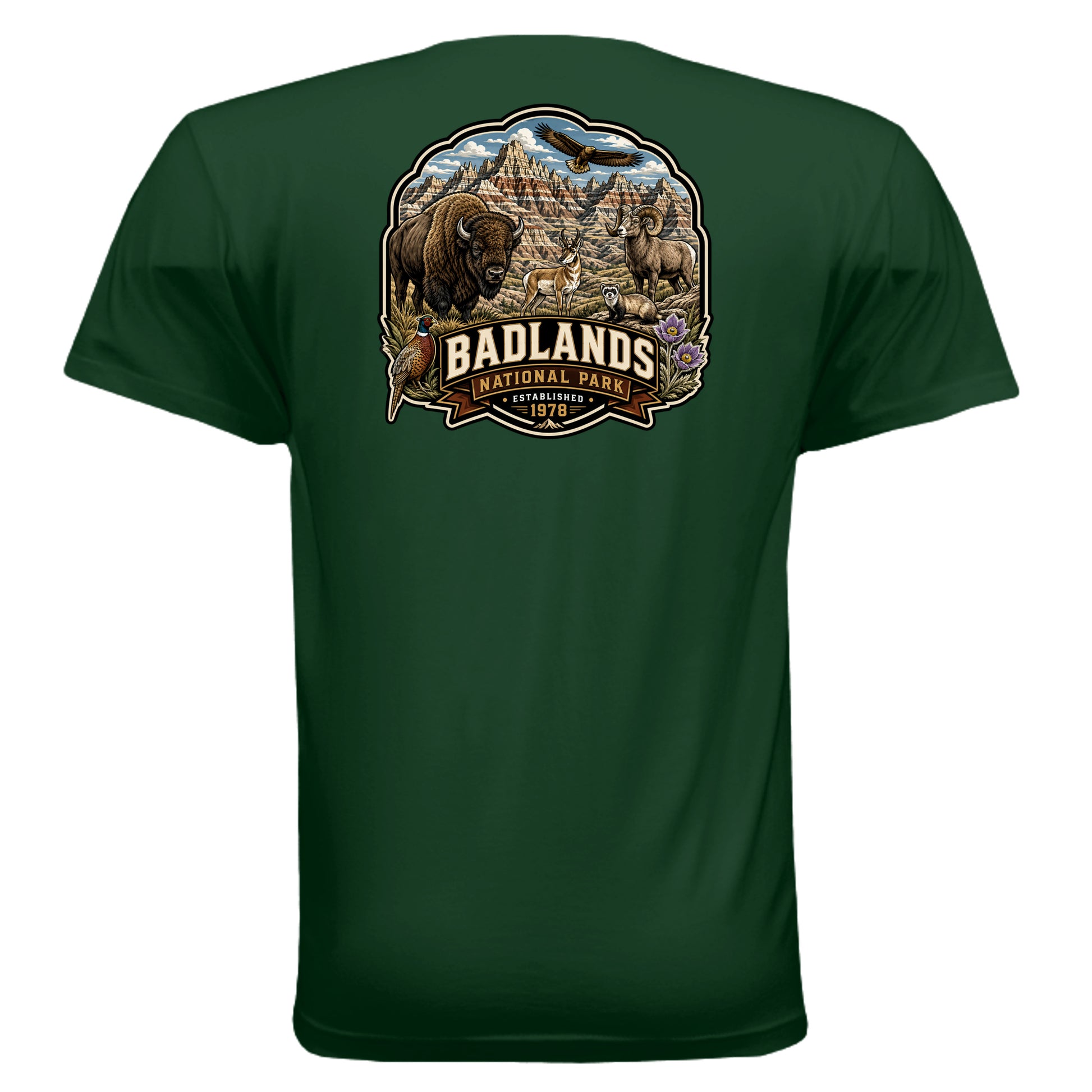 FOREST GREEN - 3600 - BACK