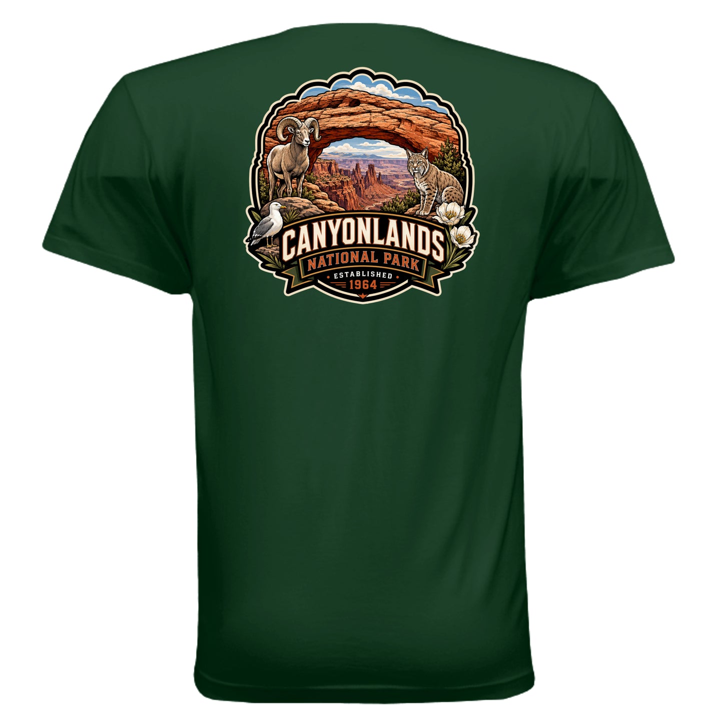 FOREST GREEN - 3600 - BACK