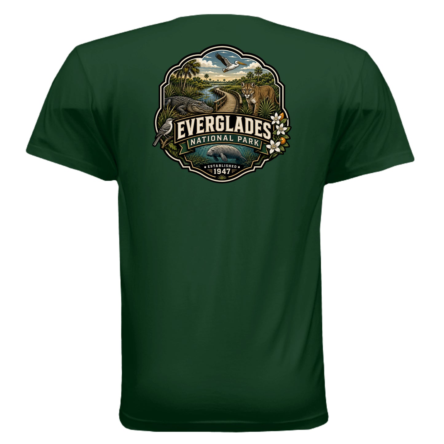 FOREST GREEN - 3600 - BACK
