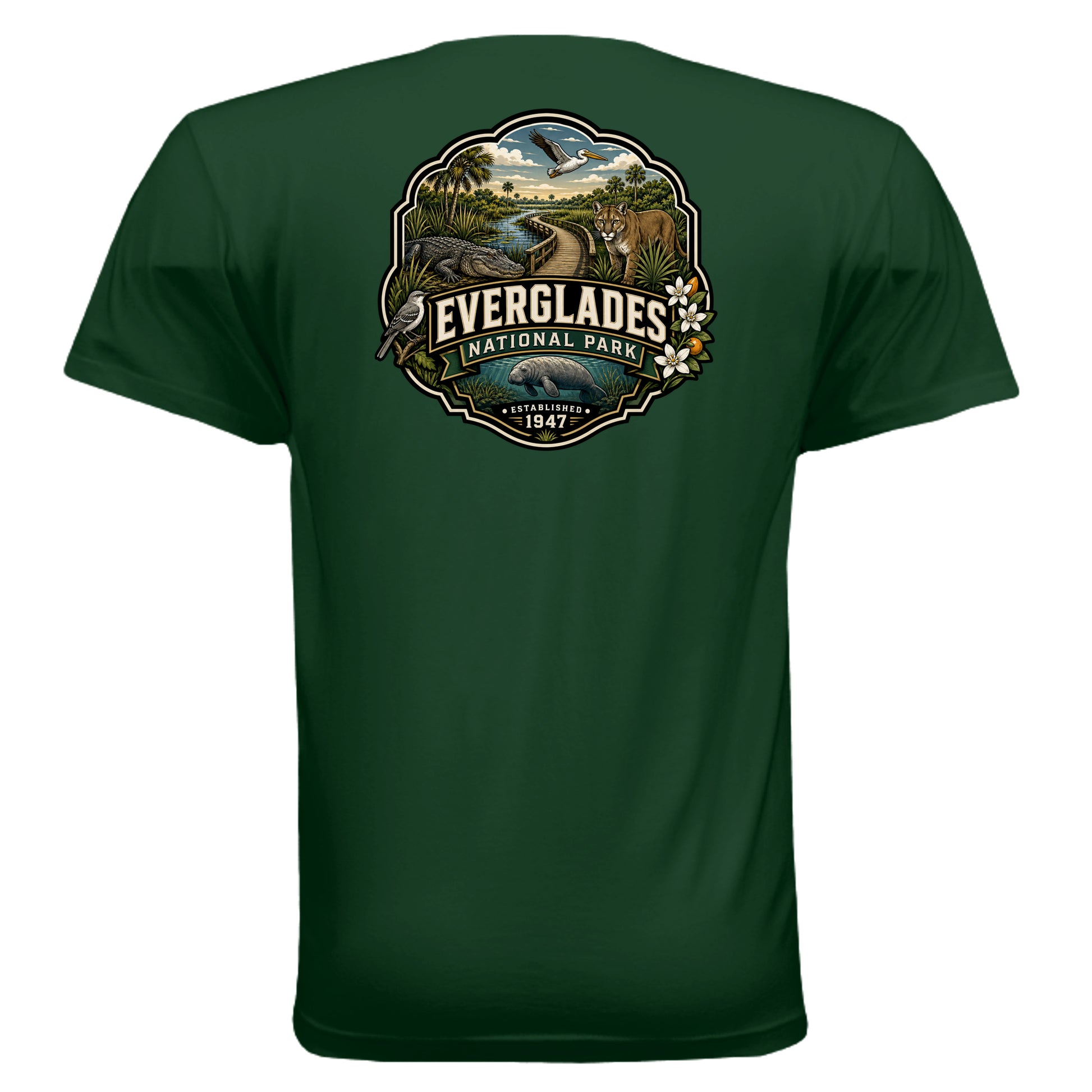 FOREST GREEN - 3600 - BACK