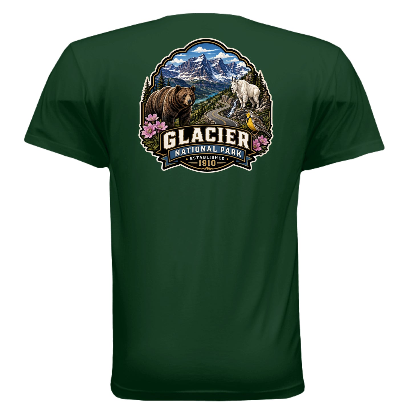 FOREST GREEN - 3600 - BACK