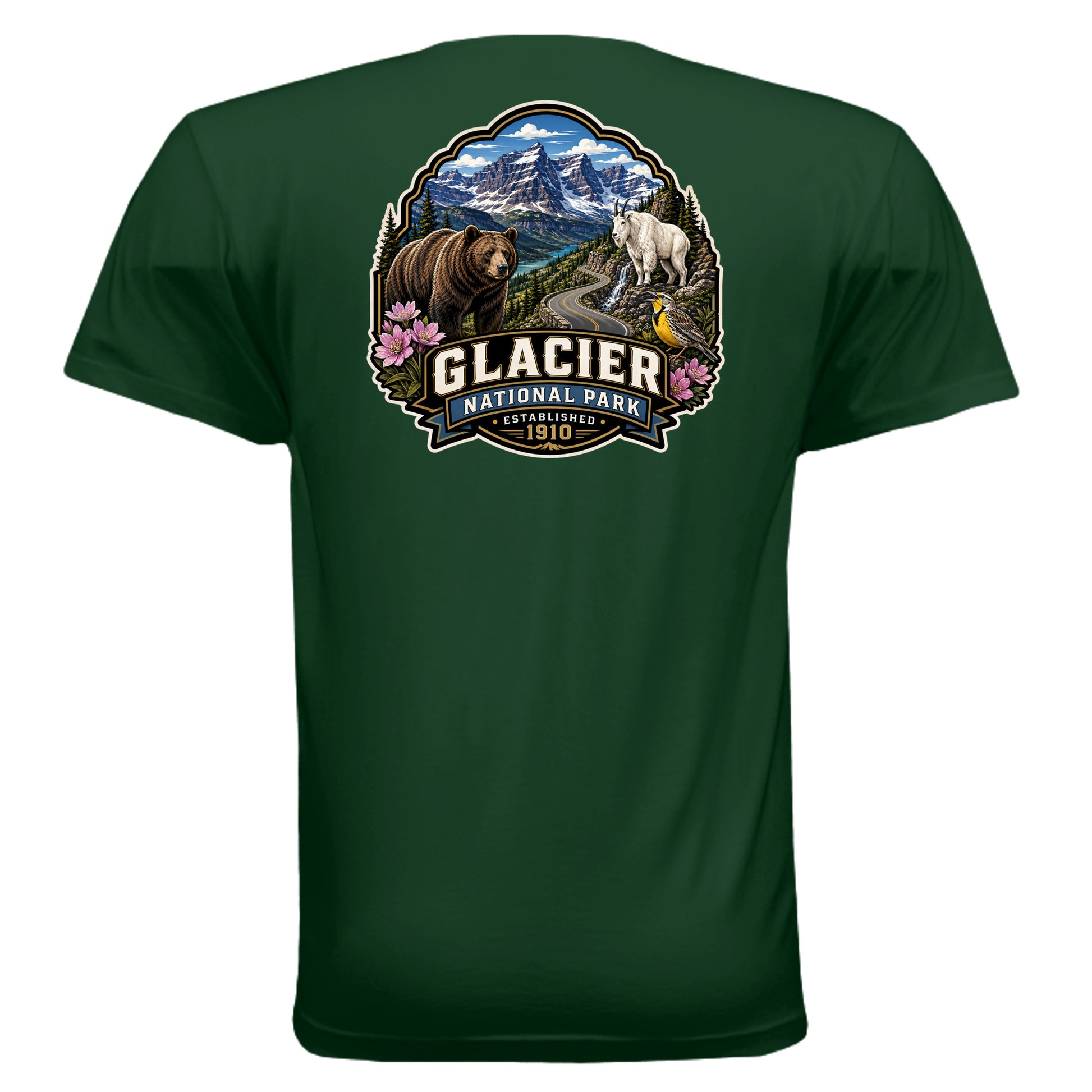 FOREST GREEN - 3600 - BACK