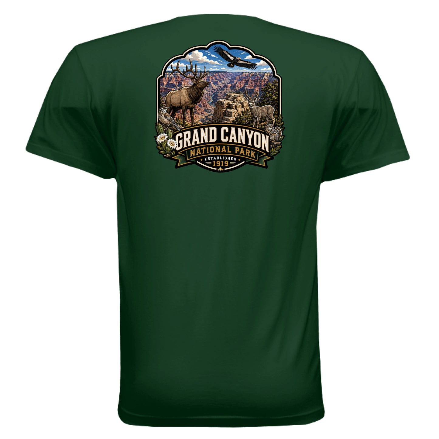 FOREST GREEN - 3600 - BACK