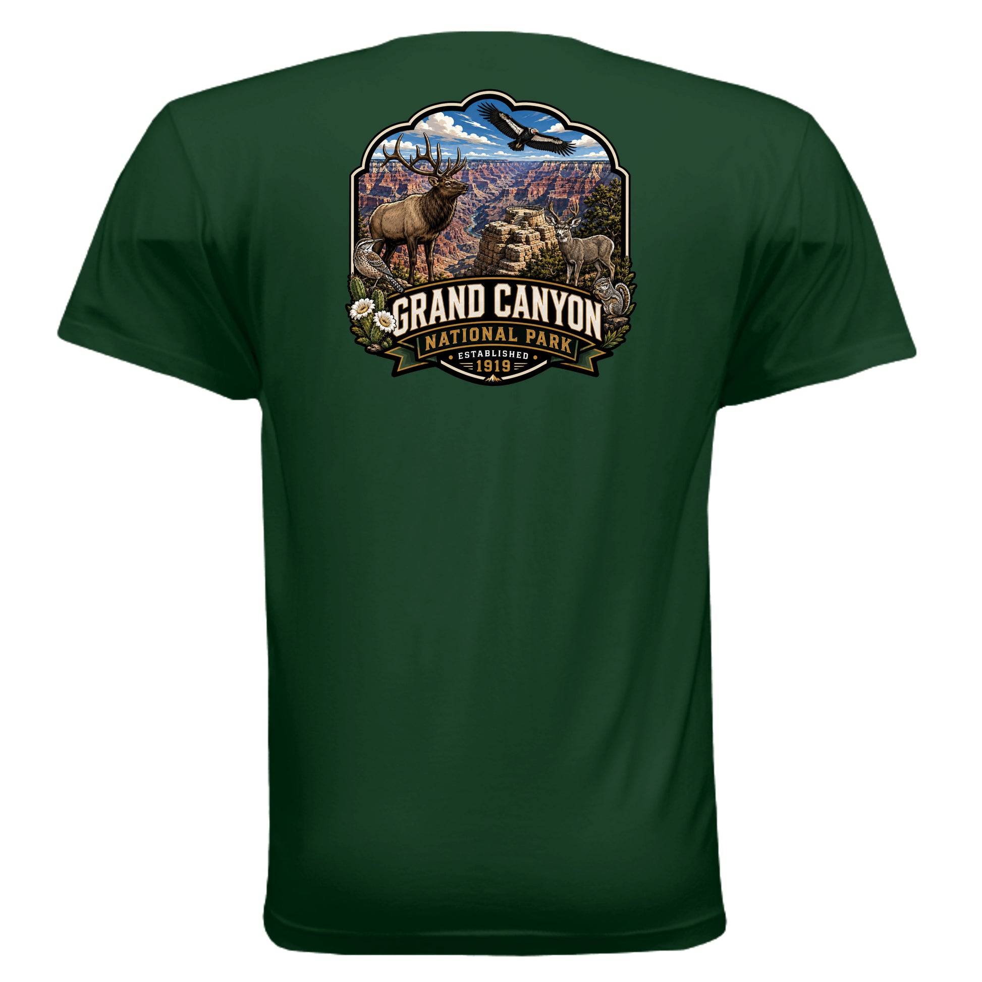 FOREST GREEN - 3600 - BACK