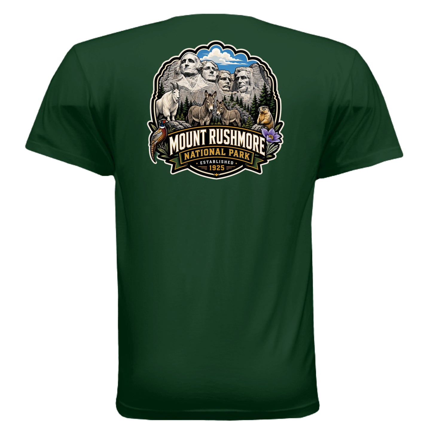 FOREST GREEN - 3600 - BACK