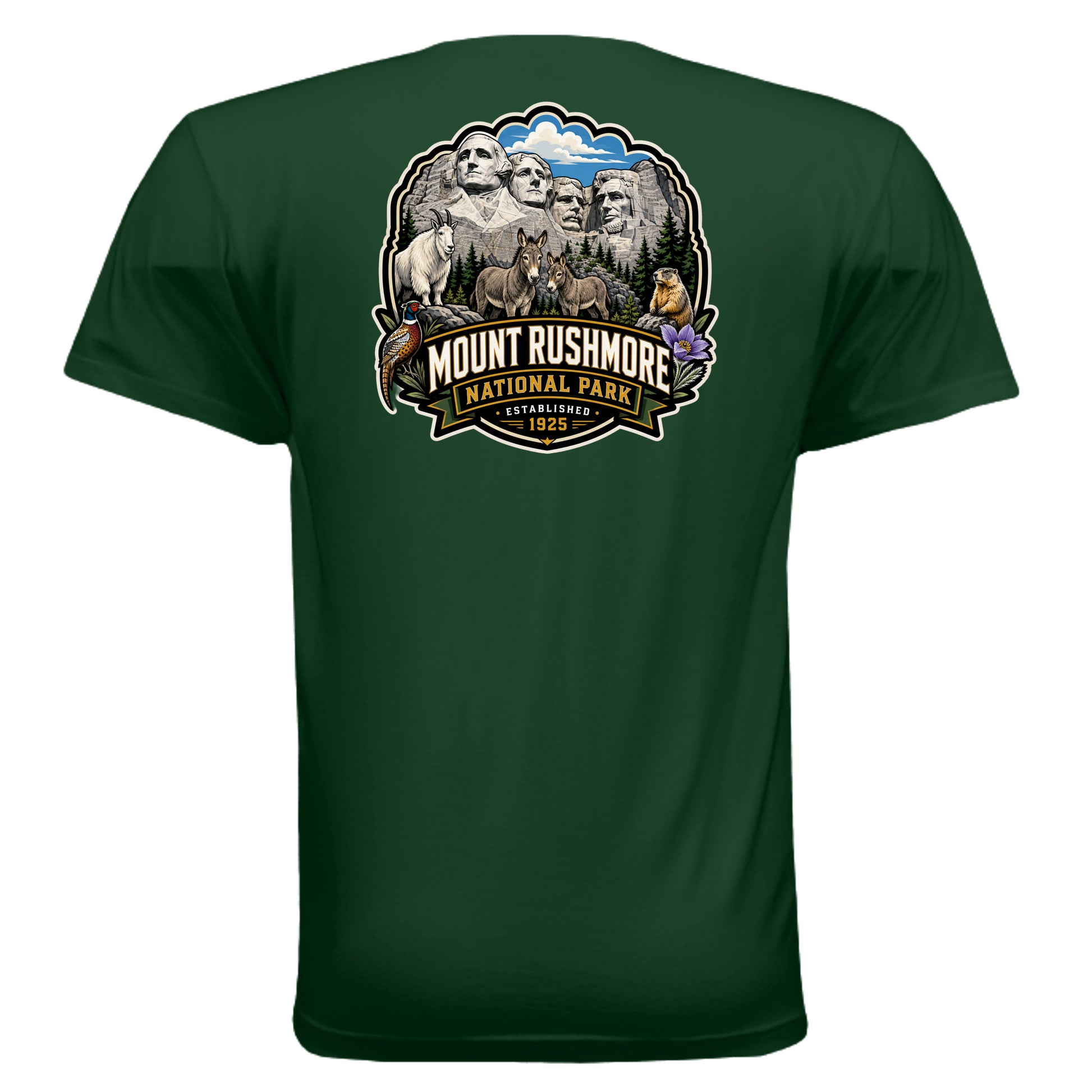 FOREST GREEN - 3600 - BACK