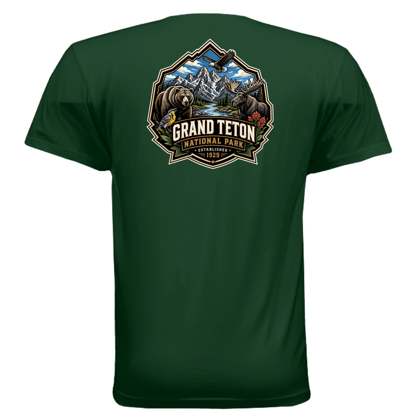 FOREST GREEN - 3600 - BACK