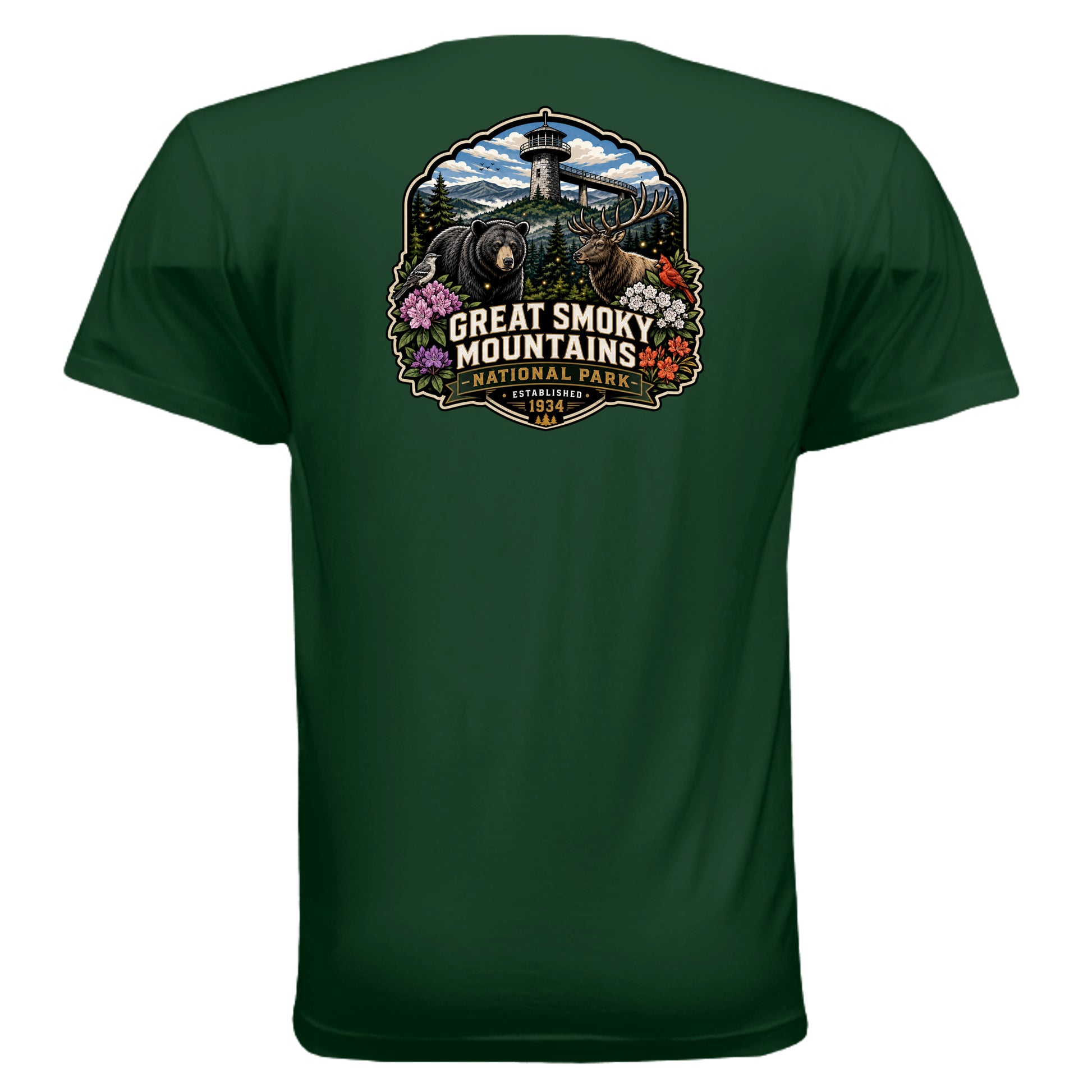 FOREST GREEN - 3600 - BACK