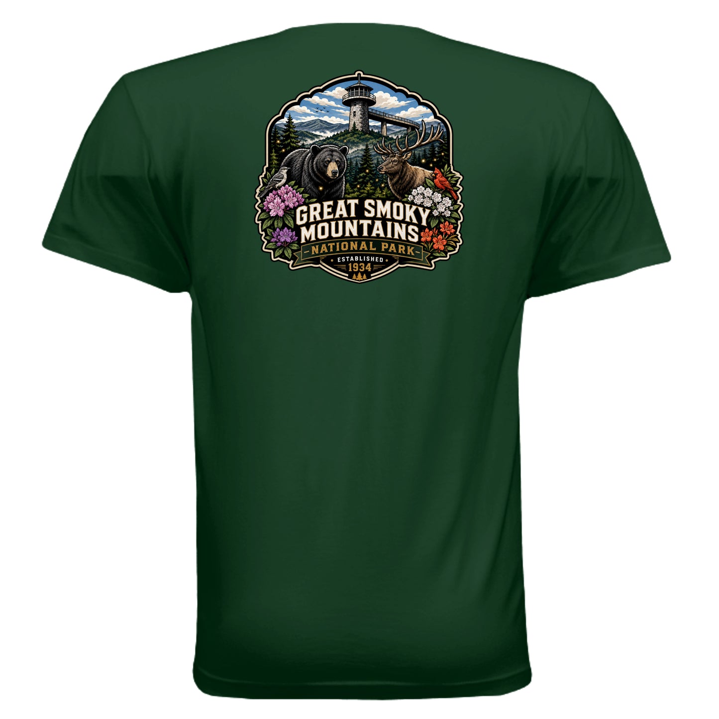 FOREST GREEN - 3600 - BACK