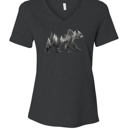Dark Grey Heather - 6405CVC - FRONT