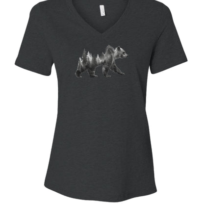 Dark Grey Heather - 6405CVC - FRONT
