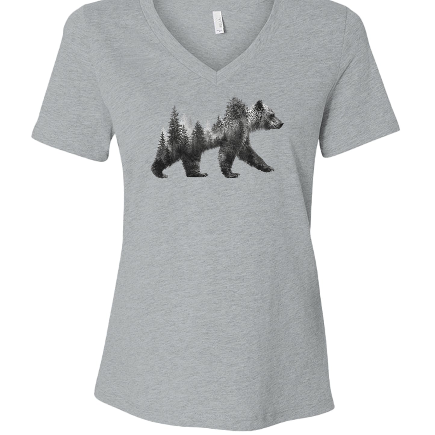 Athletic Heather - 6405CVC - FRONT