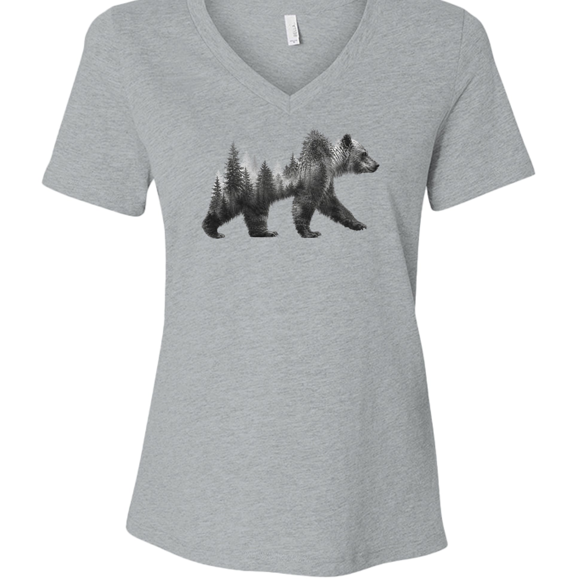 Athletic Heather - 6405CVC - FRONT