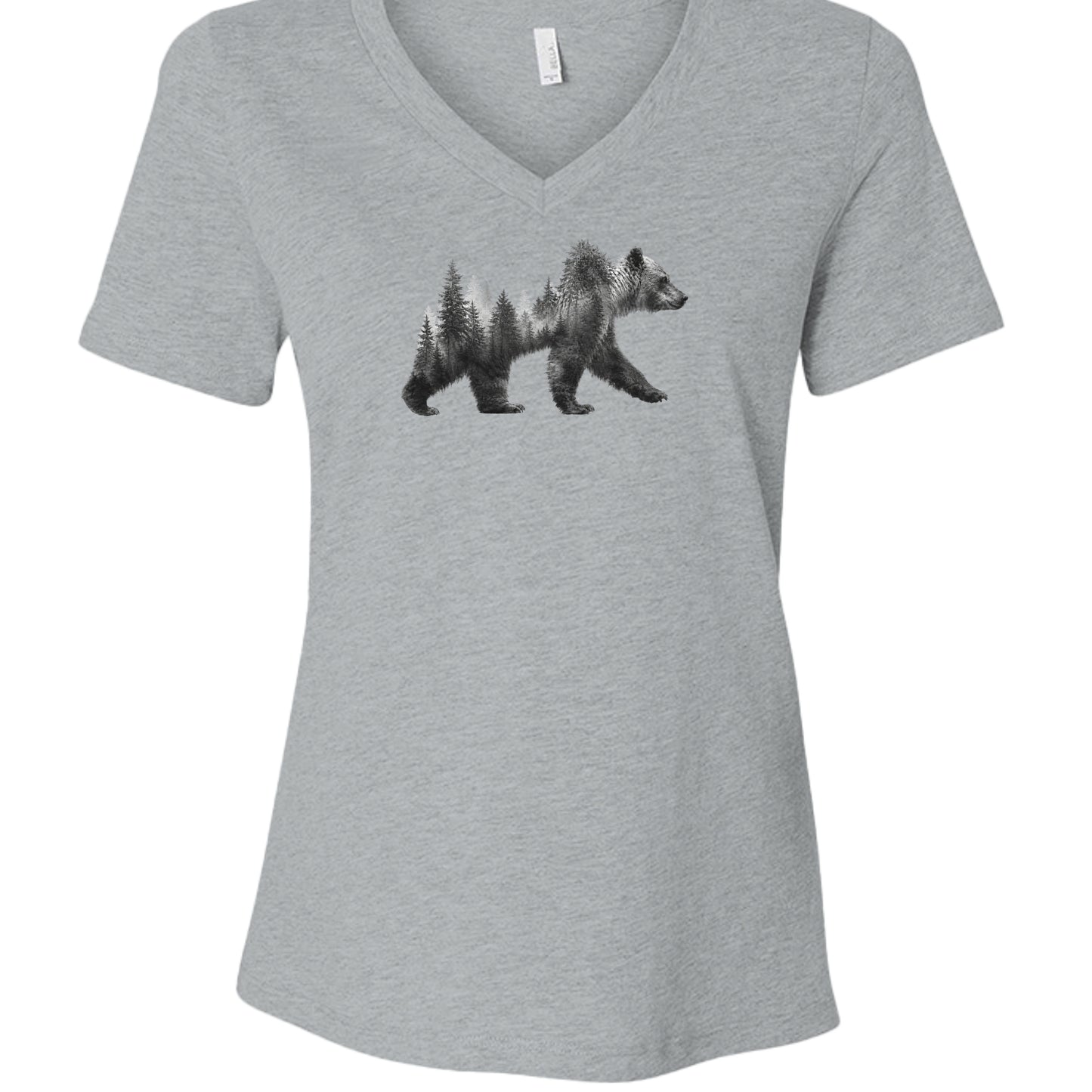 Athletic Heather - 6405CVC - FRONT