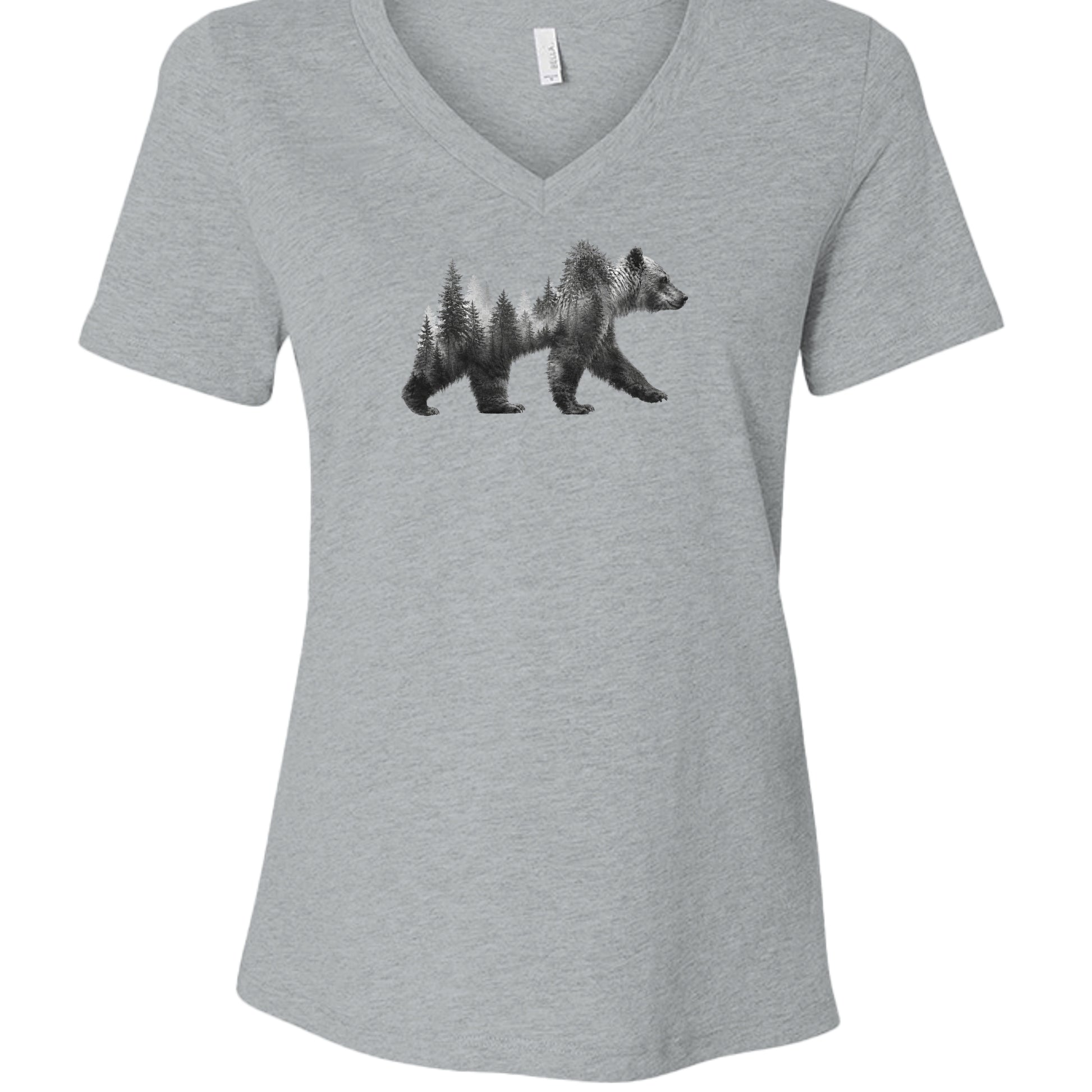 Athletic Heather - 6405CVC - FRONT