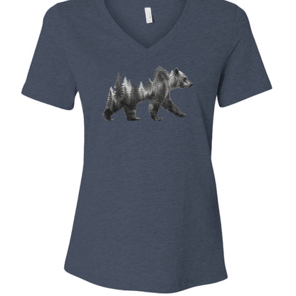 Heather Navy - 6405CVC - FRONT