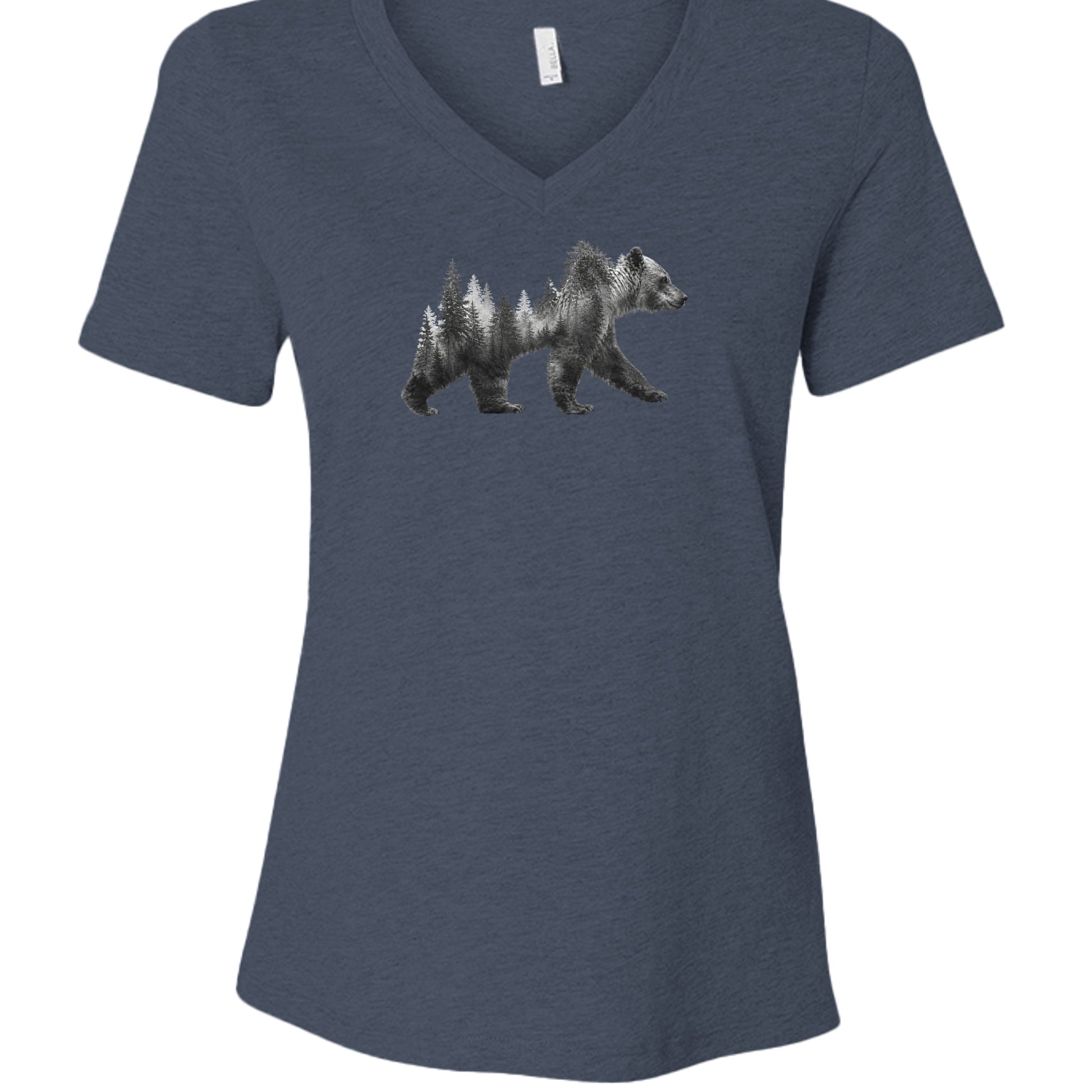 Heather Navy - 6405CVC - FRONT