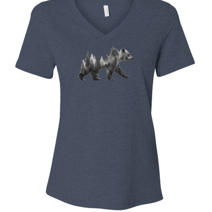 Heather Navy - 6405CVC - FRONT