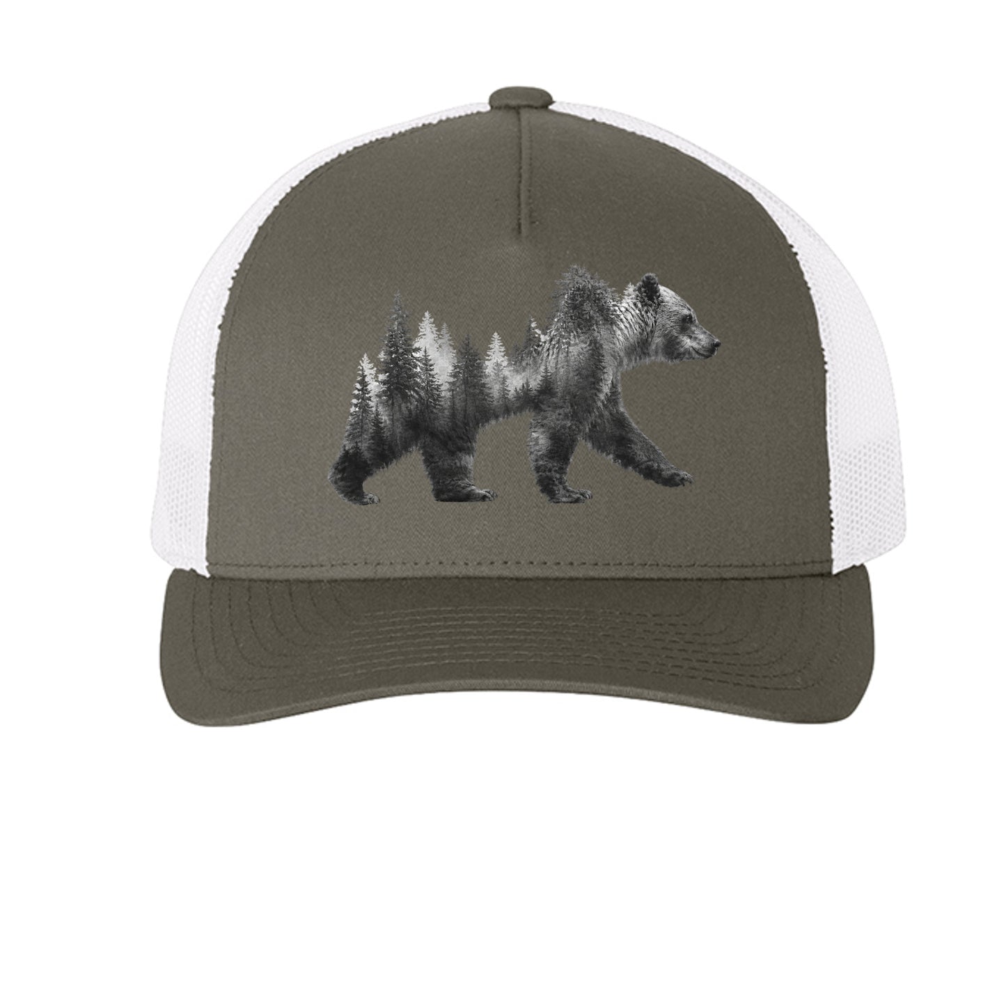 Charcoal/ White - 6506 - FRONT