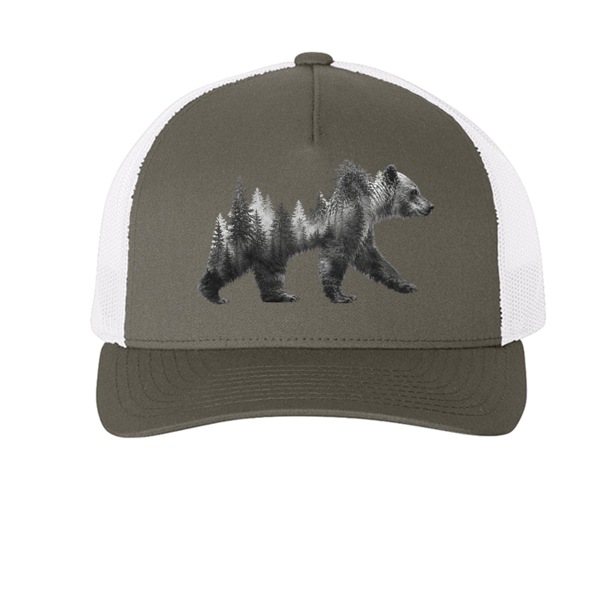 Charcoal/ White - 6506 - FRONT