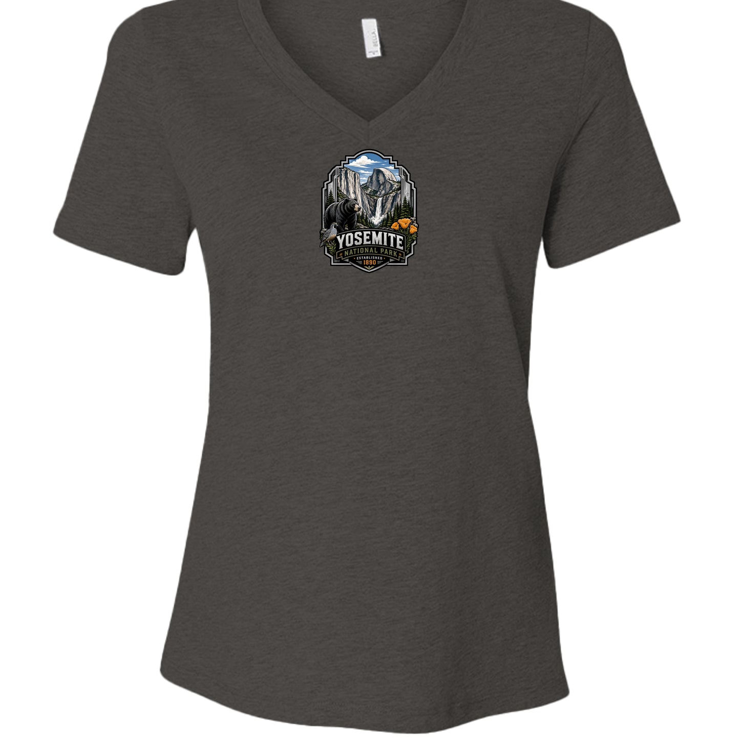 Black Heather - 6405CVC - FRONT