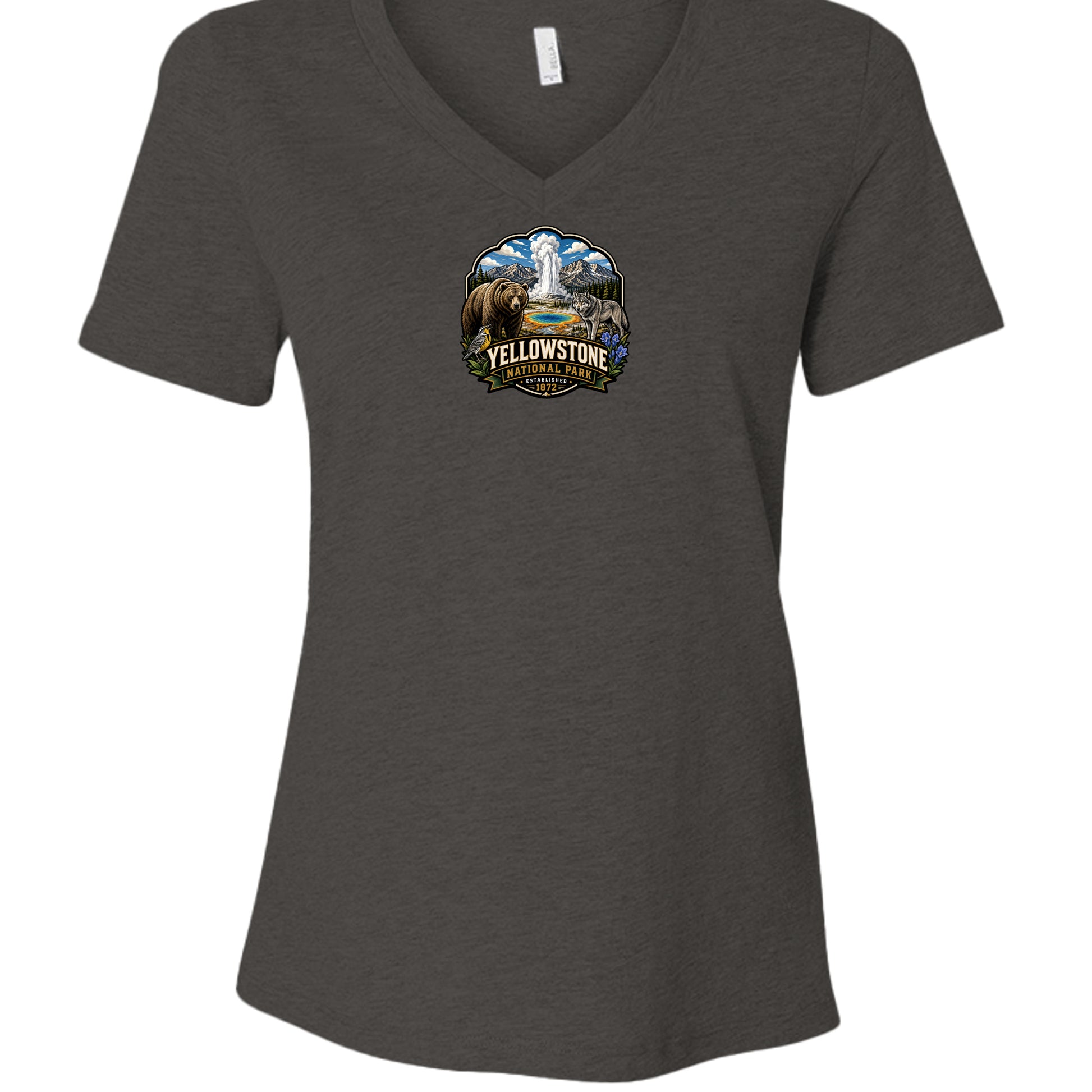 Black Heather - 6405CVC - FRONT