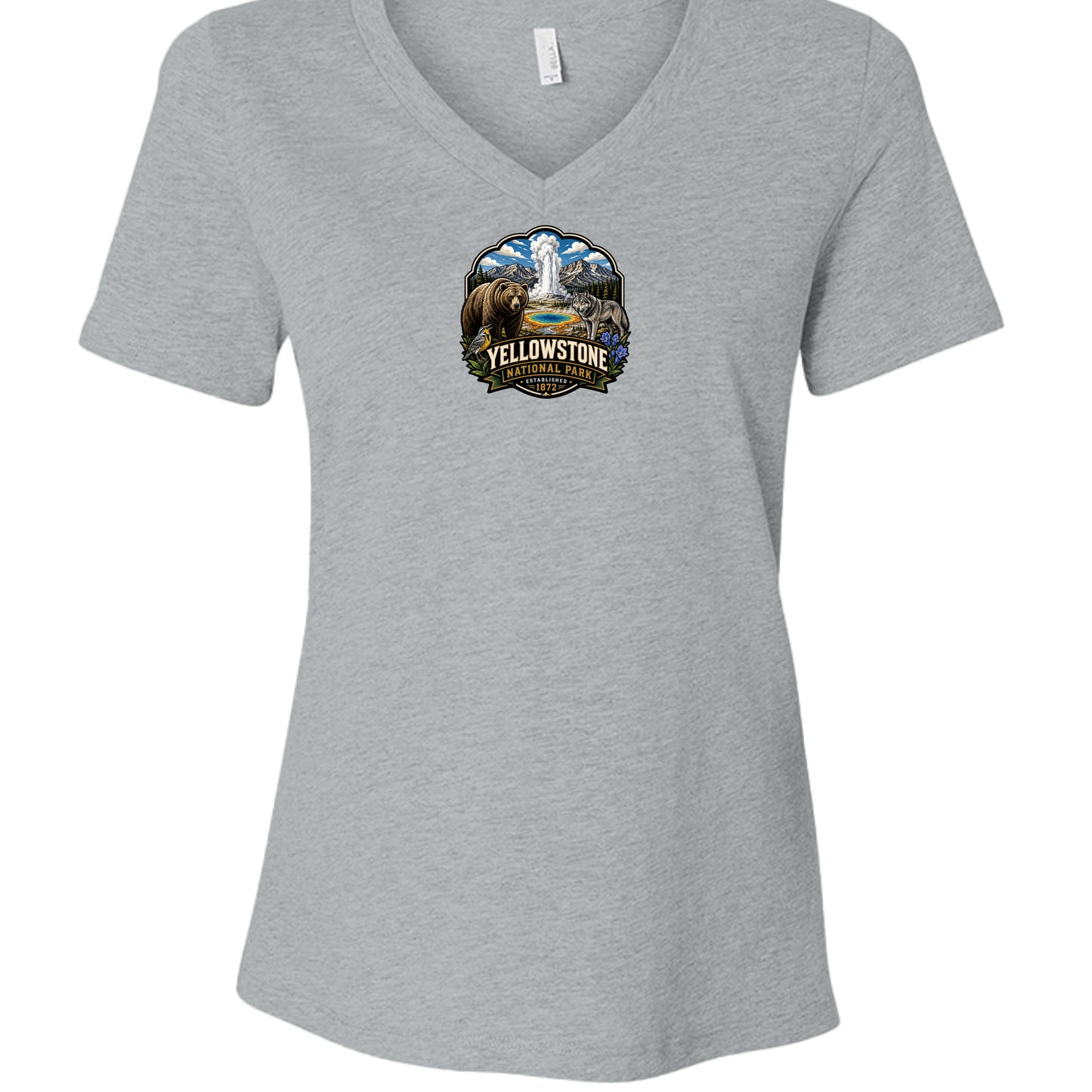 Athletic Heather - 6405CVC - FRONT