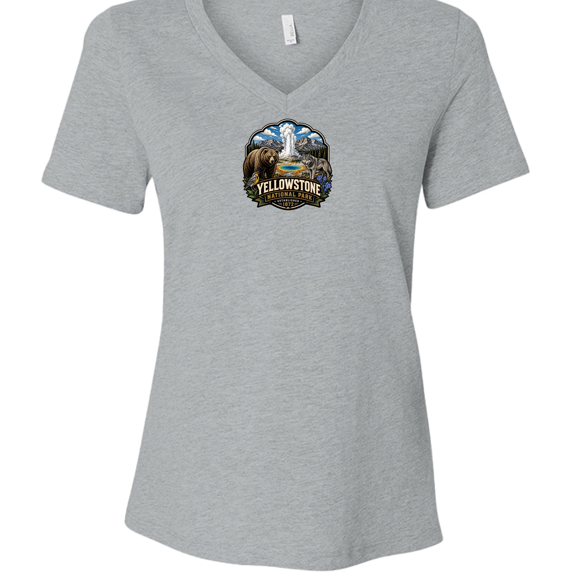 Athletic Heather - 6405CVC - FRONT