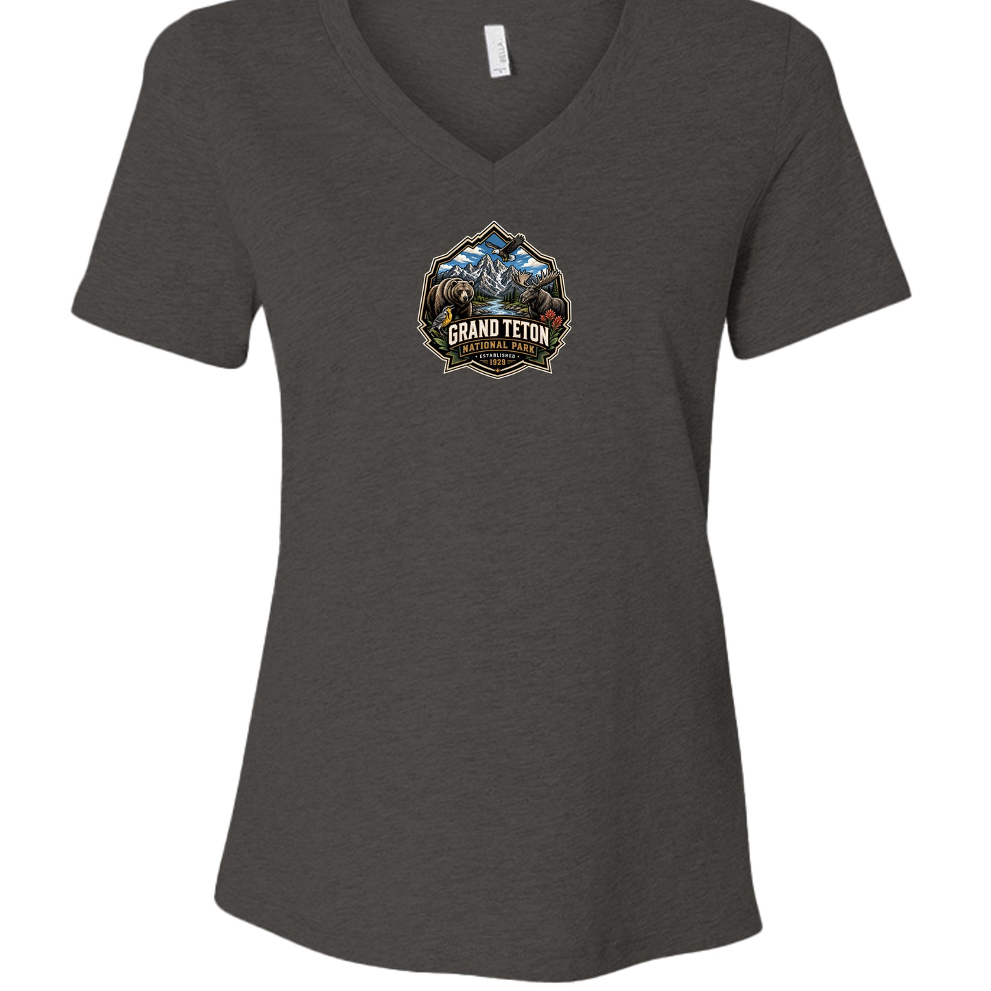 Black Heather - 6405CVC - FRONT