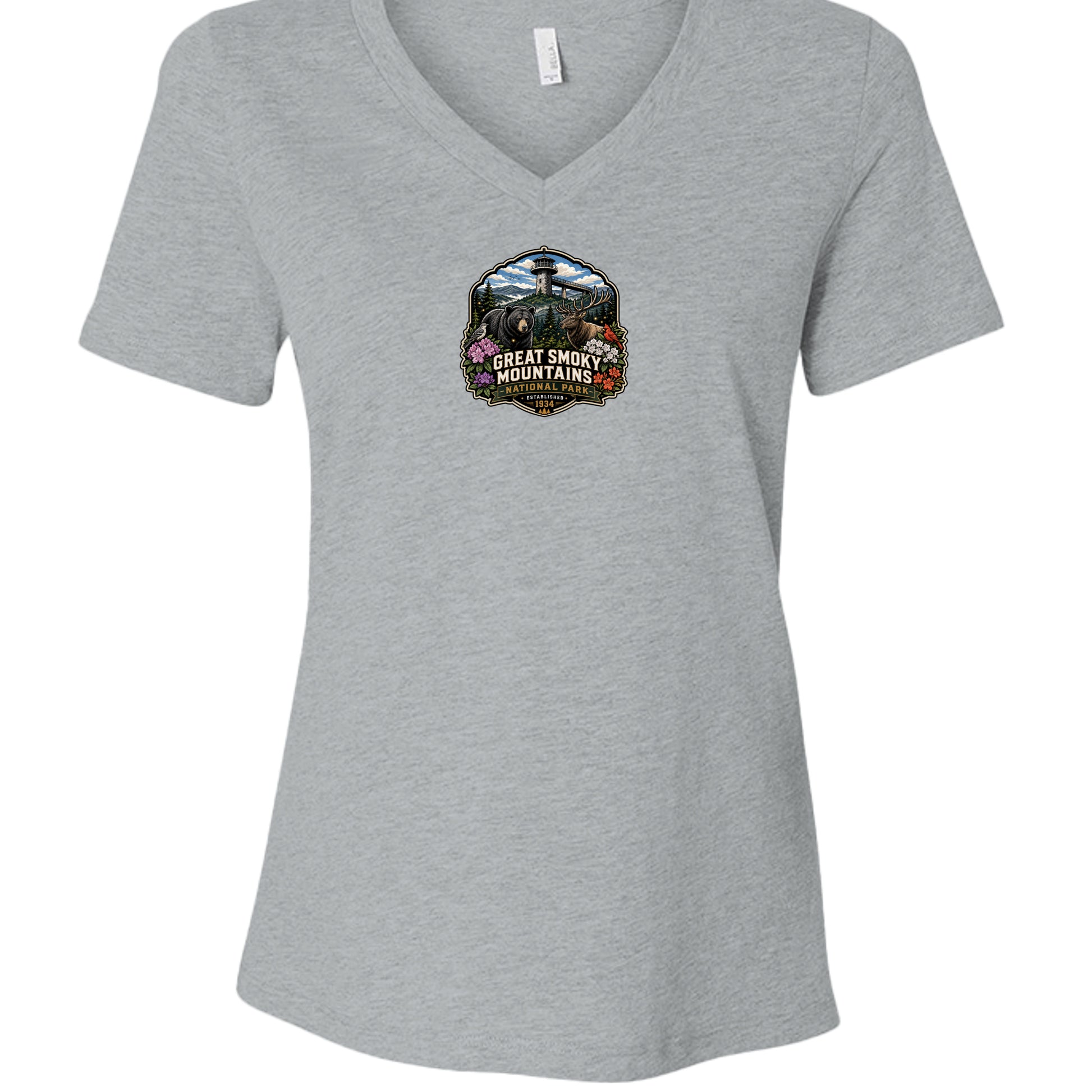 Athletic Heather - 6405CVC - FRONT