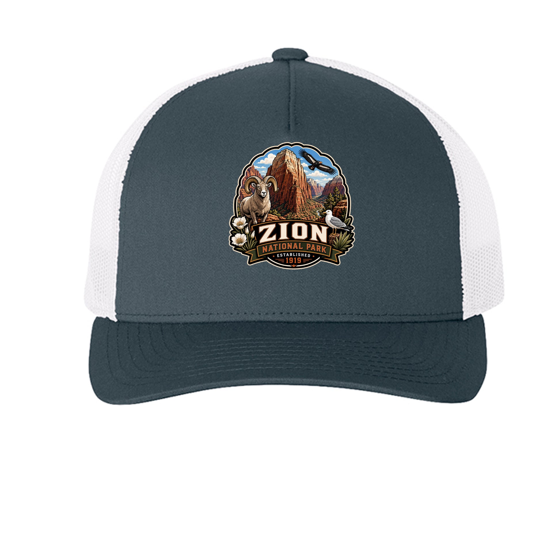 Navy/ White - 6506 - FRONT