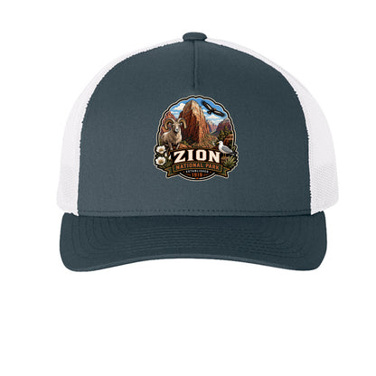 Navy/ White - 6506 - FRONT