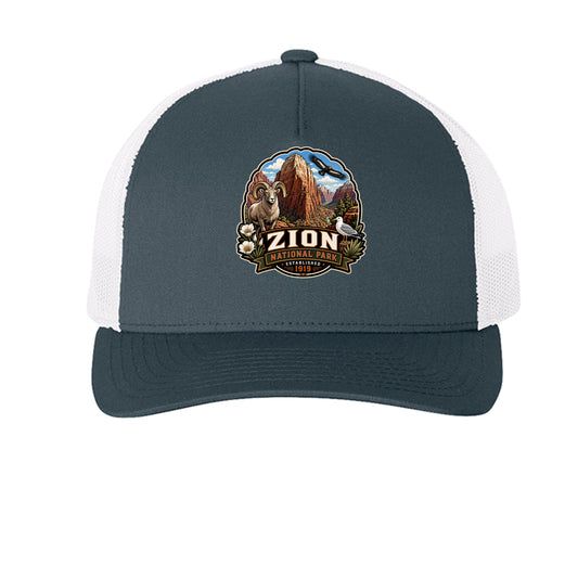 Navy/ White - 6506 - FRONT