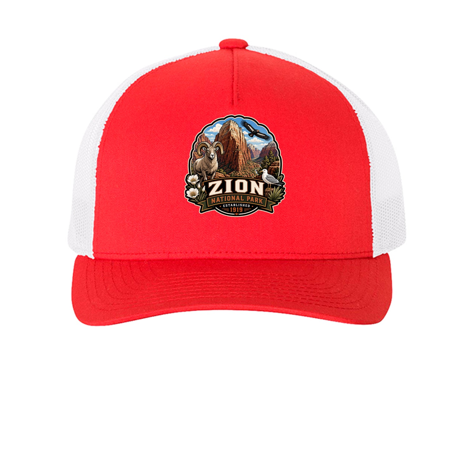 Red/ White - 6506 - FRONT