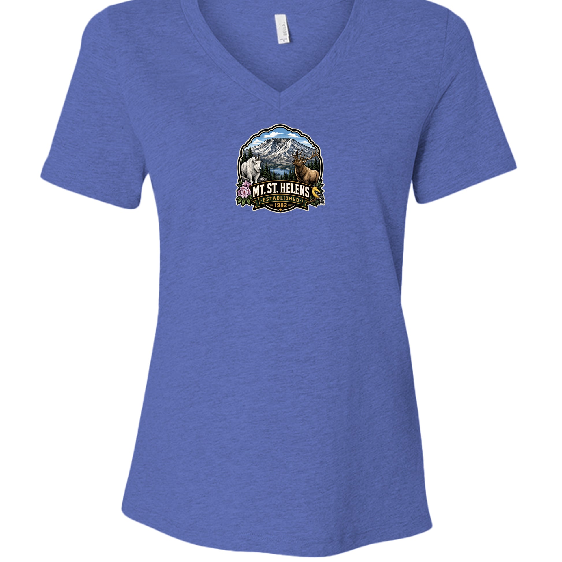 Heather True Royal - 6405CVC - FRONT